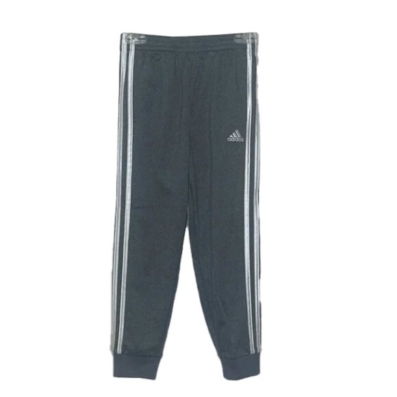 ❤️ ADIDAS Kids Gray Track Pants Size 6 - Picture 5 of 5